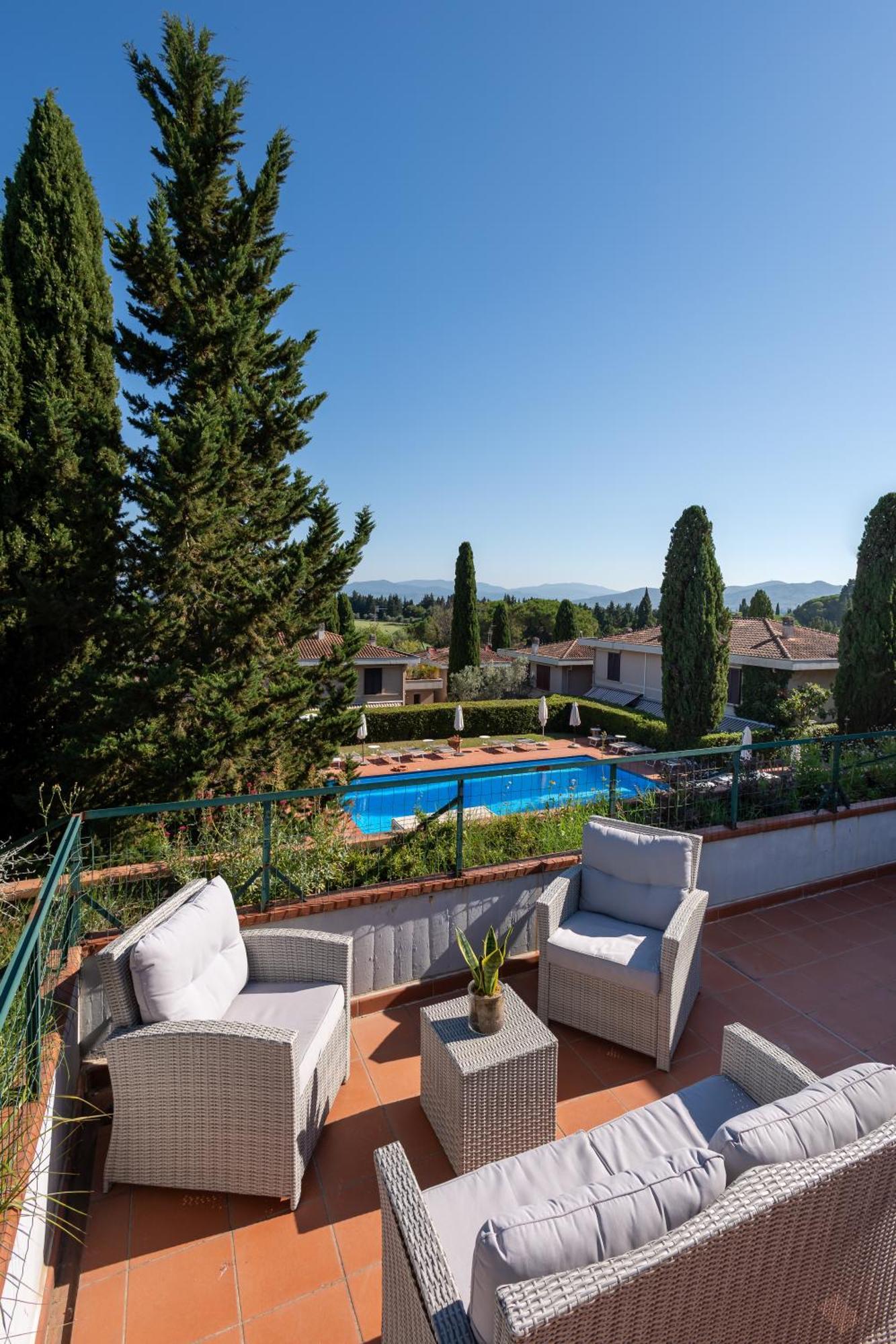 Residence Poggio Golf Chianti Firenze Impruneta Bagian luar foto