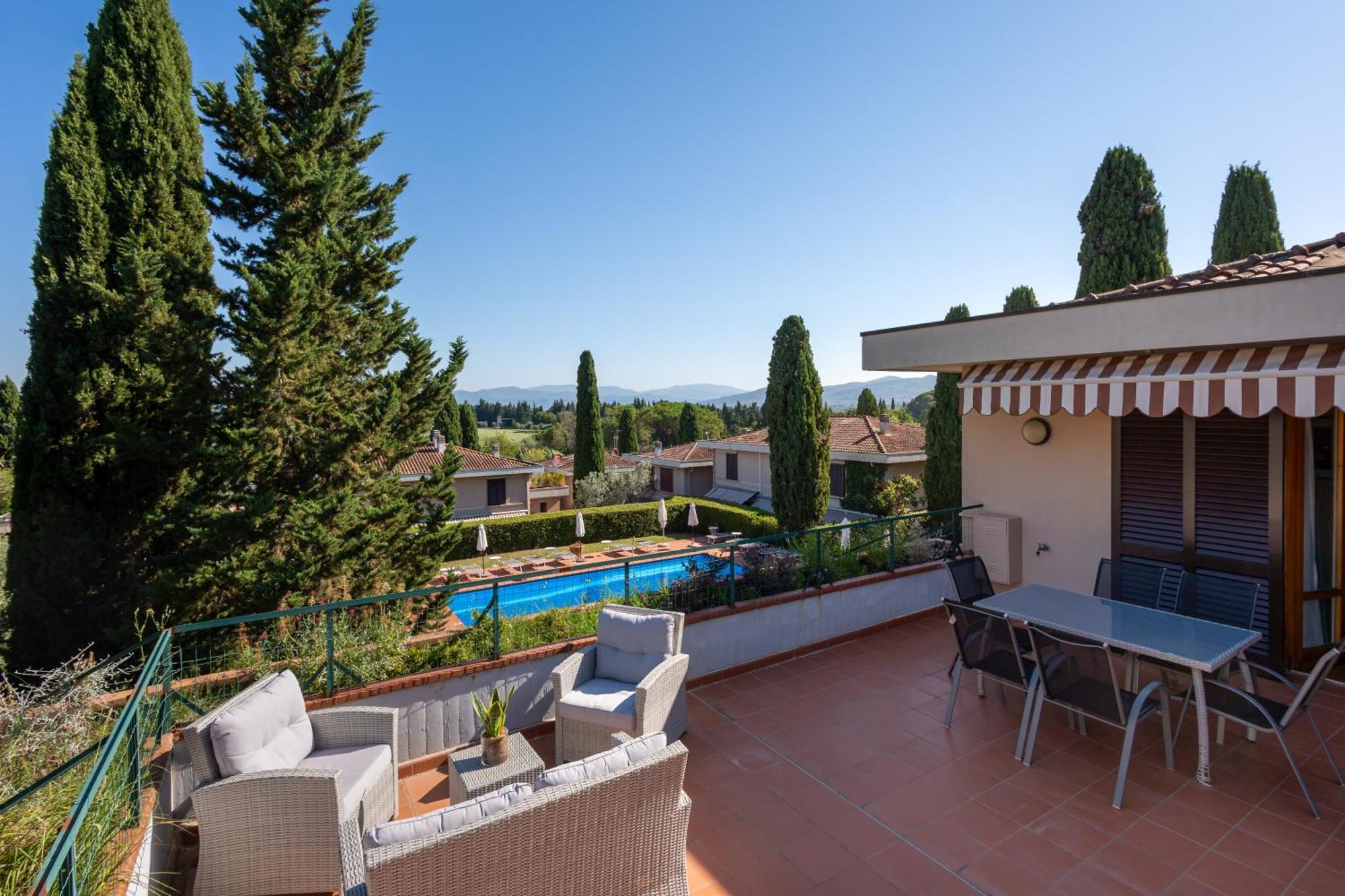 Residence Poggio Golf Chianti Firenze Impruneta Bagian luar foto